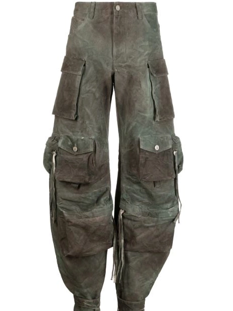 Attico Women jeans camouflage The cargo 0413